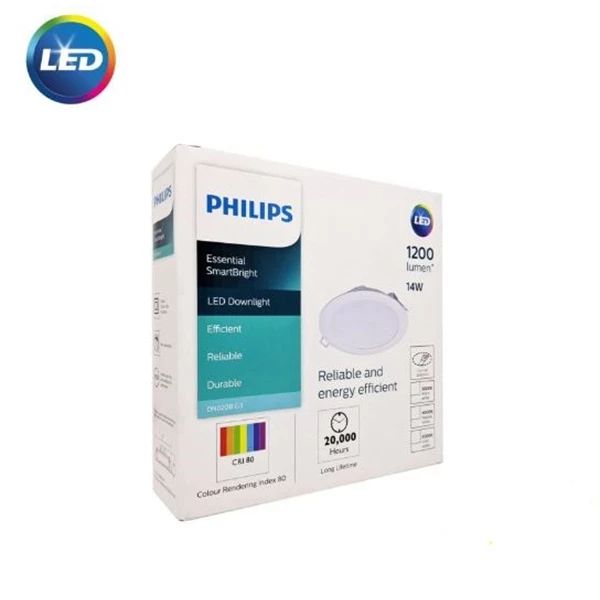 Philips LED Downlight G3 DN020B G3 LED12  14W 220-240V D150 1200lm 6"