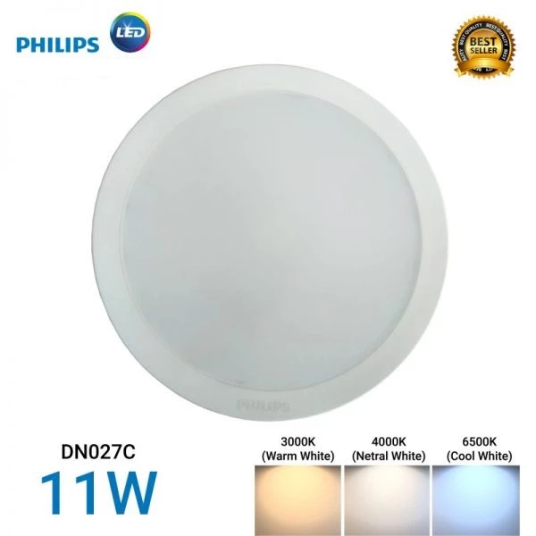 Philips LED Downlight Outbow DN027C LED9  11W D150 900lm 6" 