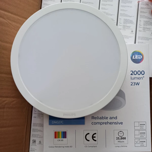 Philips LED Downlight Outbow DN027C 23W LED20 D225  9" 2000lm