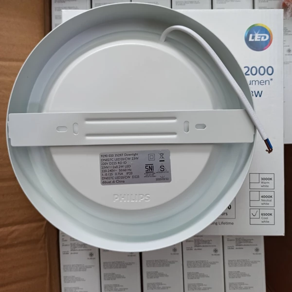Philips LED Downlight Outbow DN027C 23W LED20 D225  9" 2000lm
