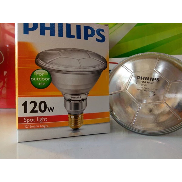 Lampu Philips  PAR38 120W E27 240V 12D SP-FL