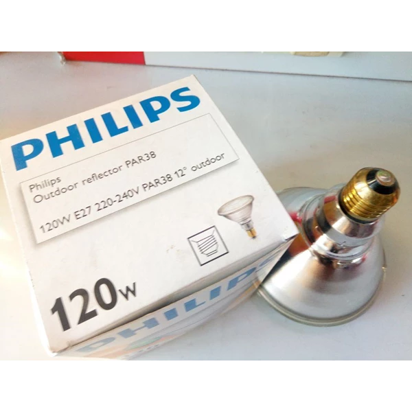 Lampu Philips  PAR38 120W E27 240V 12D SP-FL