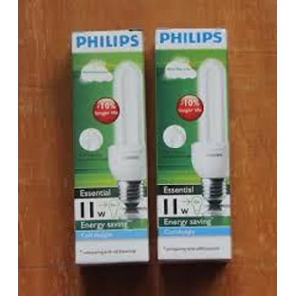 Lampu Philips Essential 11W  CDL-WW E27 220-240V