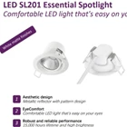 Philips Lampu Sudut / Spotlight LED SL201 Kyanite G2 3W 2