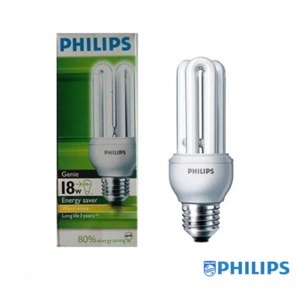 Lampu Philips Genie 18W CDL / WW E27 220-240V 1PF/6 