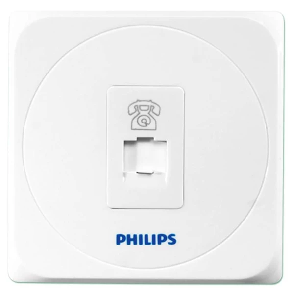 Philips Simply Telephone Outlet 