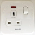 Philips Simply AC Socket White 1
