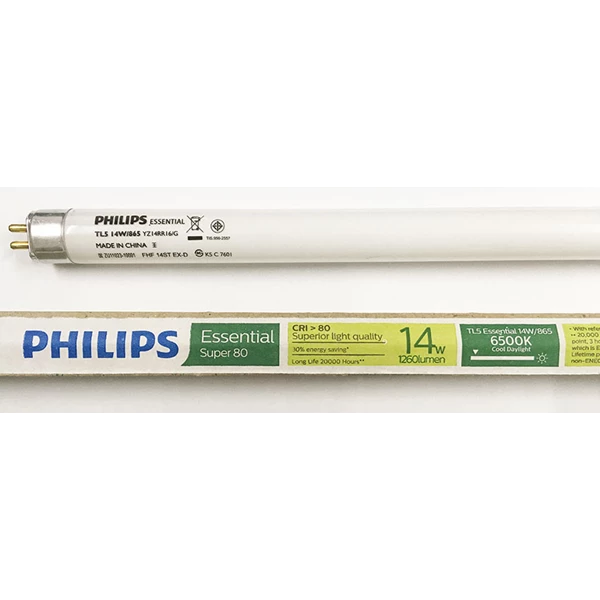 Philips Lampu TL5 Essential 14W  830 - 840- 865
