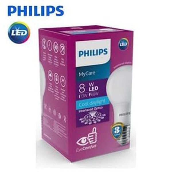 Philips LED Bulb MyCare 8W CDL or WW E27 